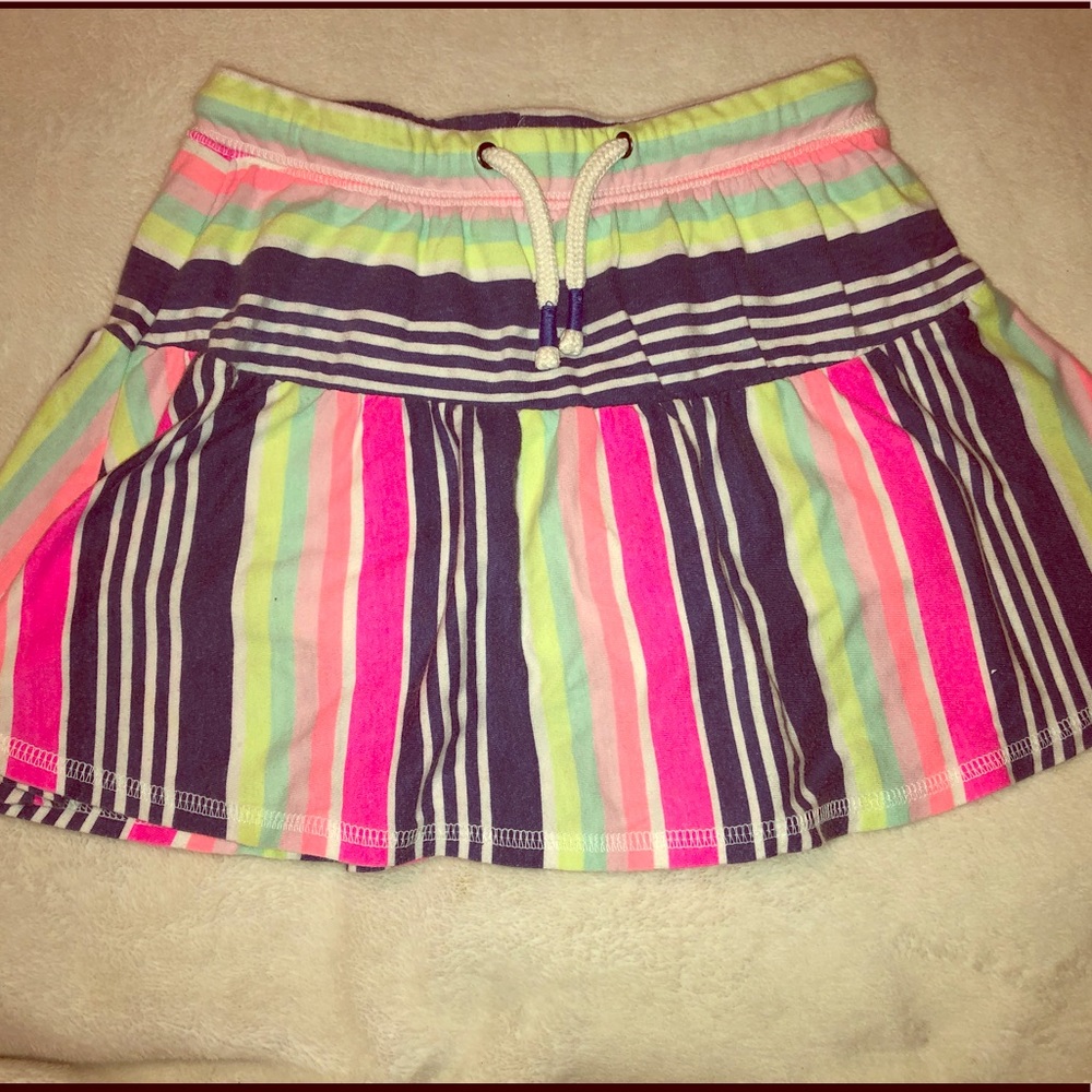 Girls striped Skirt size S(6/6X)